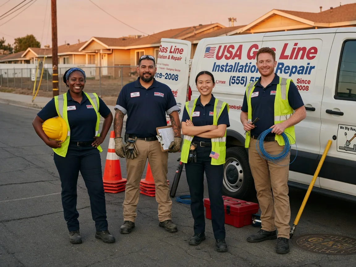 Gas Line Installation company in Commercial Point, OH